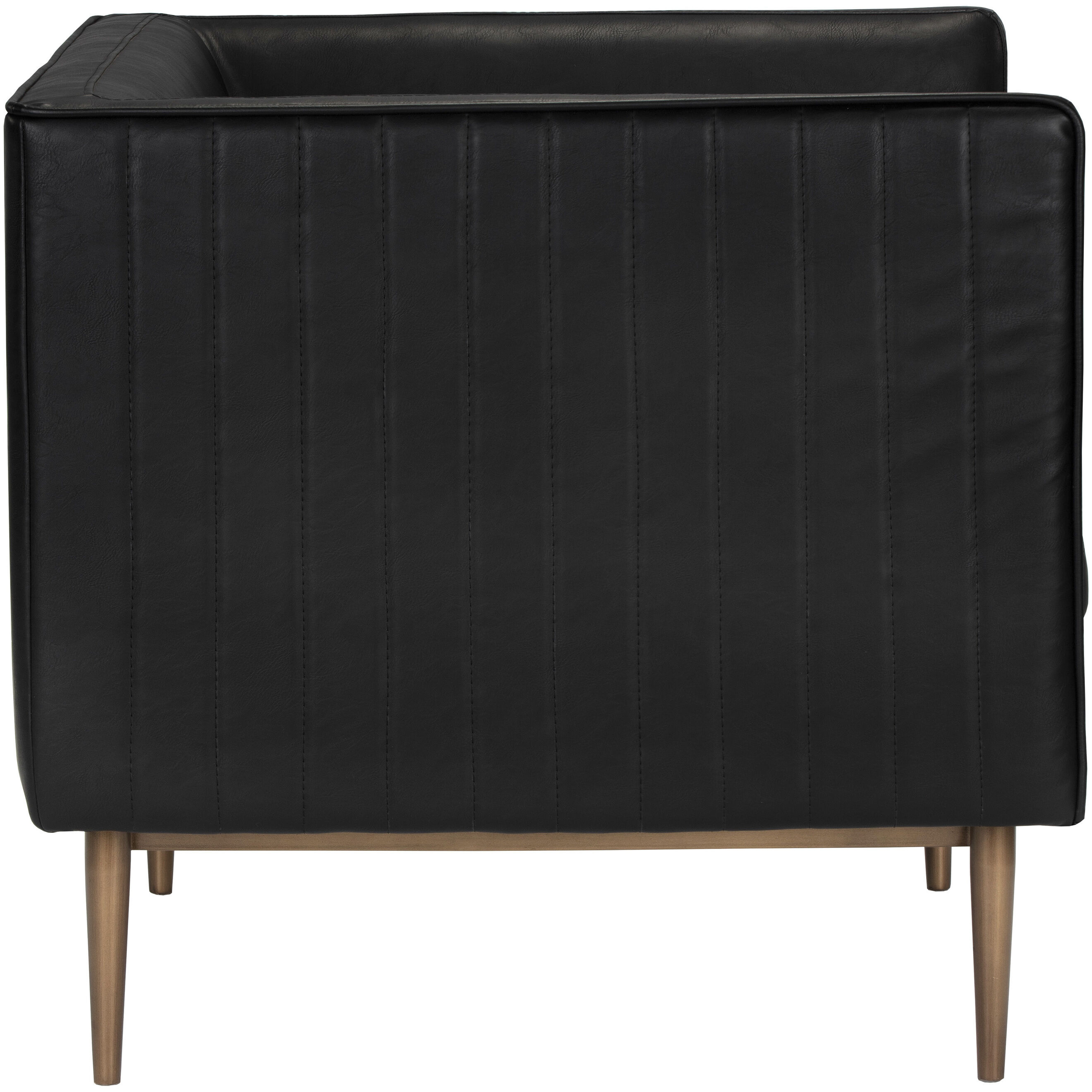 Batavia Vintage Black Armchair